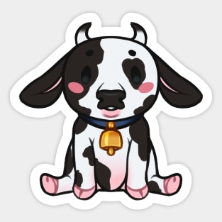 Barn Buddy - B&W Cow Sticker